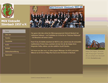 Tablet Screenshot of mgv-ittenbach.de